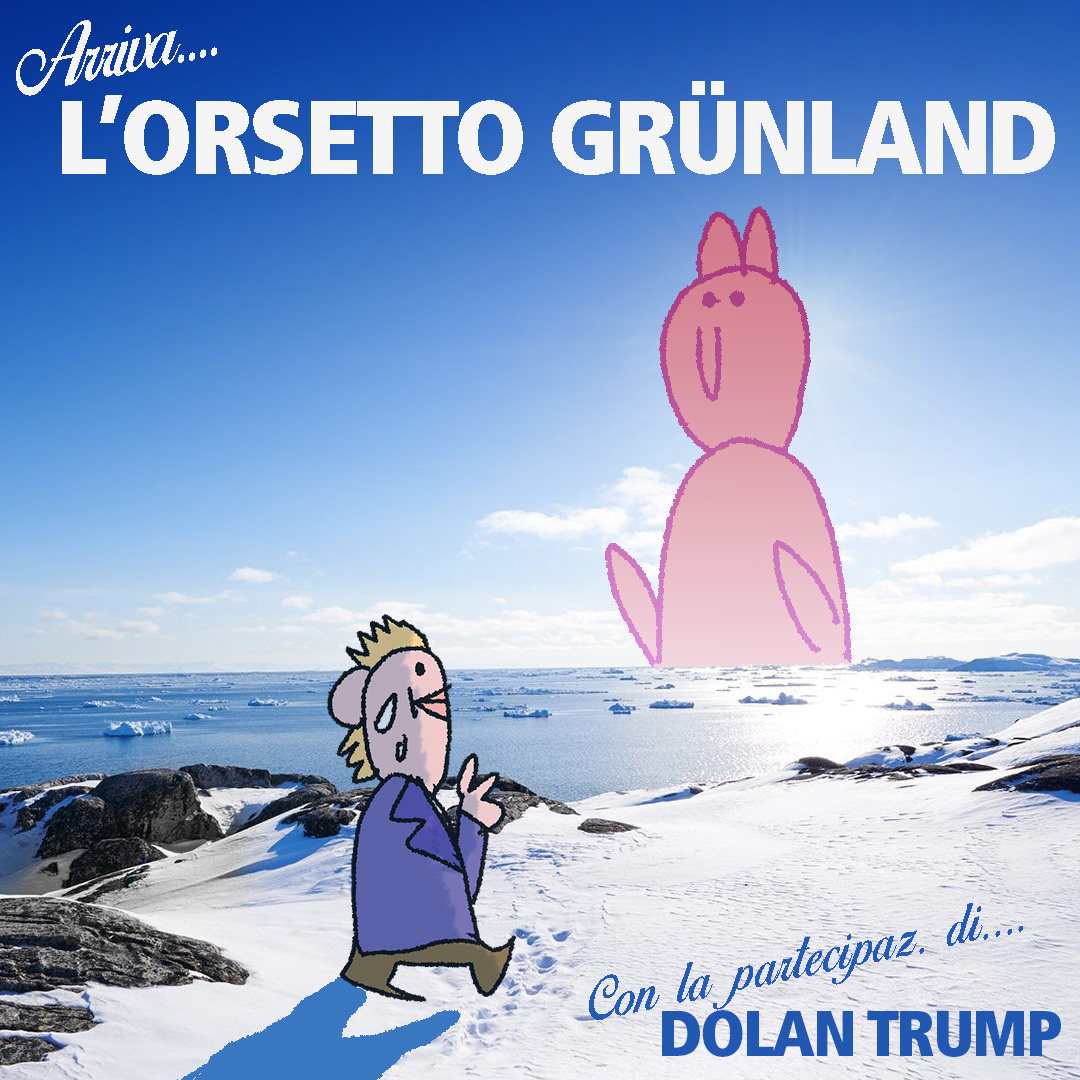 Arriva l'Orsetto Grünland (feat Donald Trump)